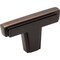 Jeffrey Alexander 2" Brushed Oil Rubbed Bronze Lexa Cabinet "T" Knob 259DBAC - alternate 1